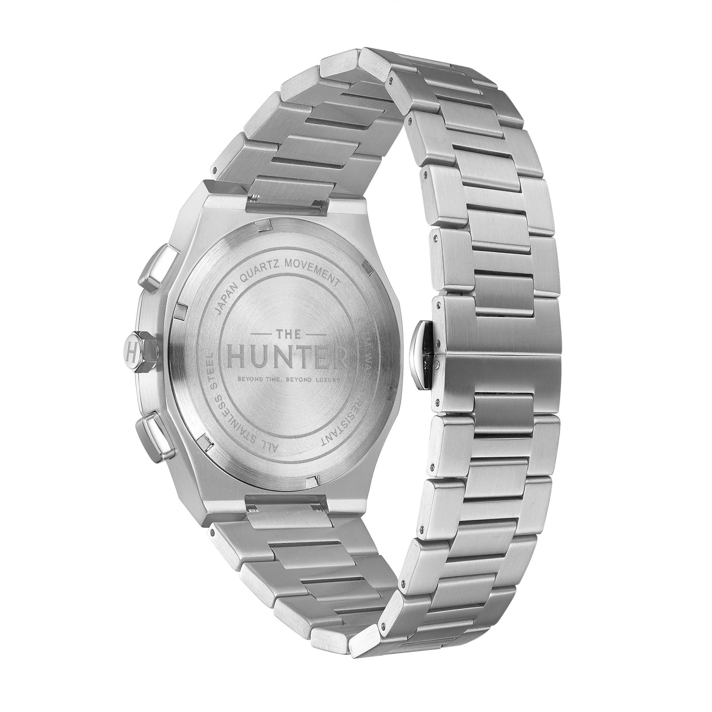 The Hunter – Royal Blue Chronograph Steel Watch