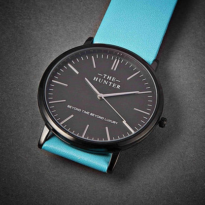 Azure Elegance: The Hunter's Minimalist Timepiece H1047watch