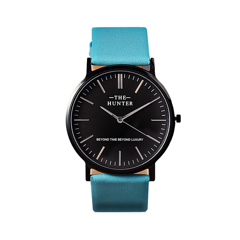 Azure Elegance: The Hunter's Minimalist Timepiece H1047watch